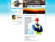 Tablet Screenshot of fastserviceheating.co.uk